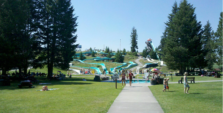 Waterslides in Montana
